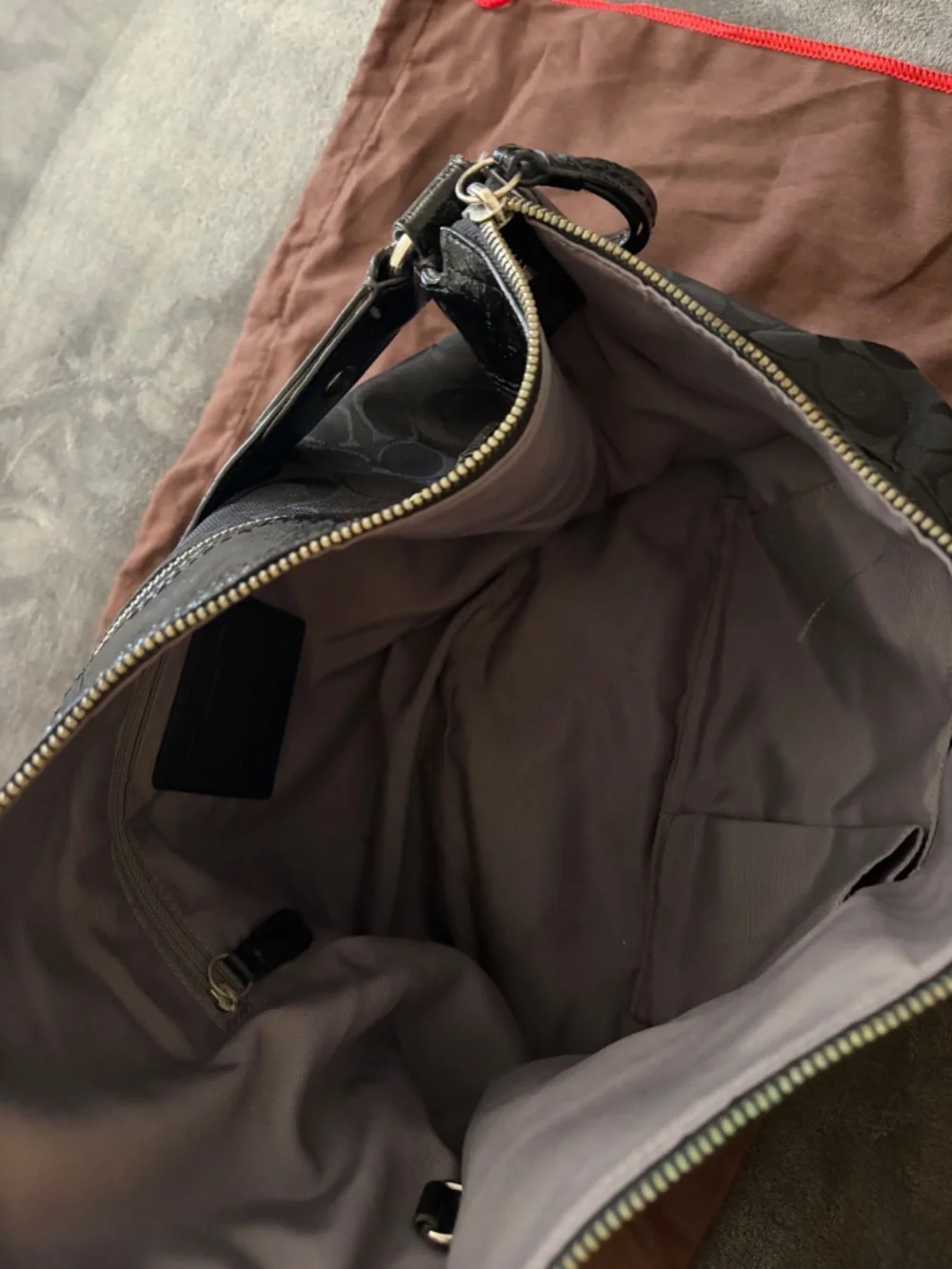 Authentic Large Coach Hobo Handbag